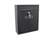 Manor Pimlico Post Box (black) 260 x 310 x 90mm